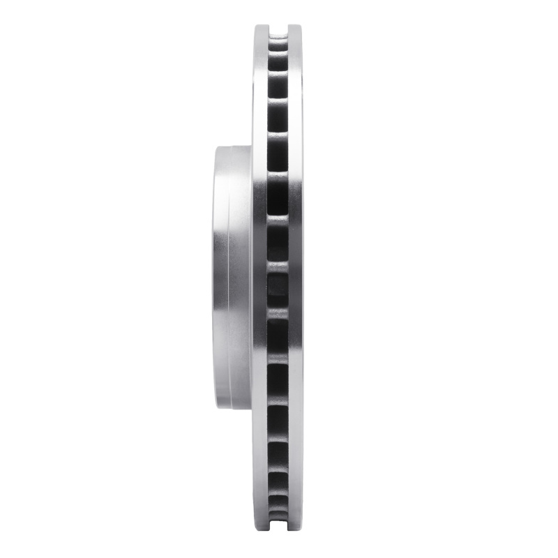 Buick Rainier Brake Rotor (1) - Front Right - R1 Concepts - Drilled & Slotted - Silver - `02-`09